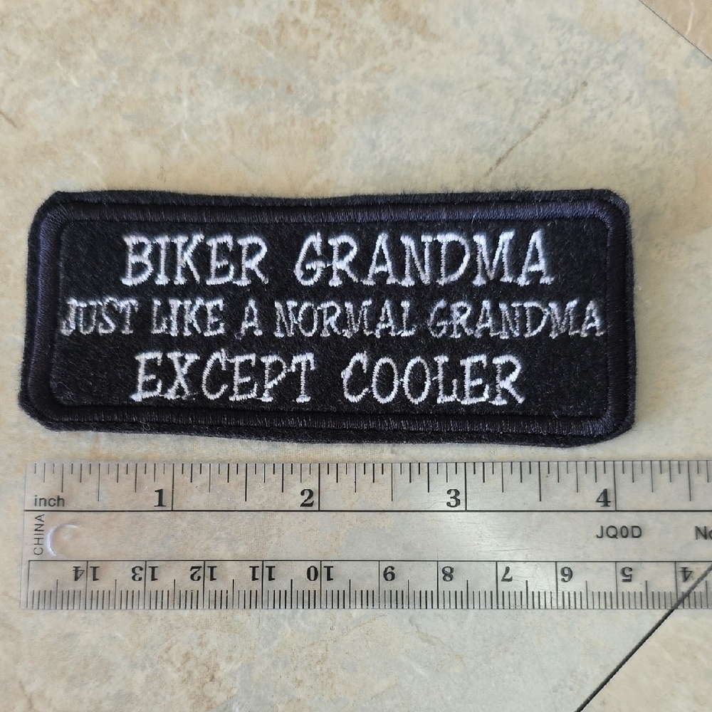 Biker Grandma Patch